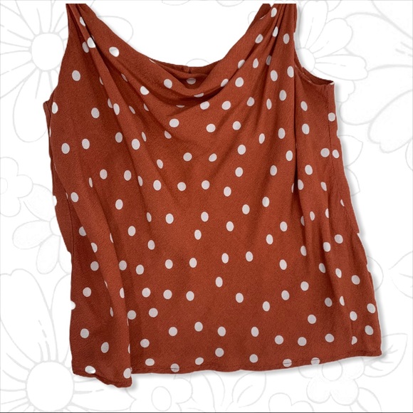 Elodie Polka Dot Cami Tank - Sz Med - EUC! - Picture 9 of 11